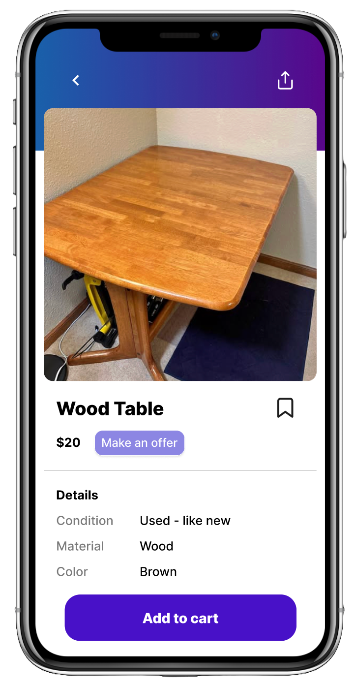 Green Bean inspiration and UI references