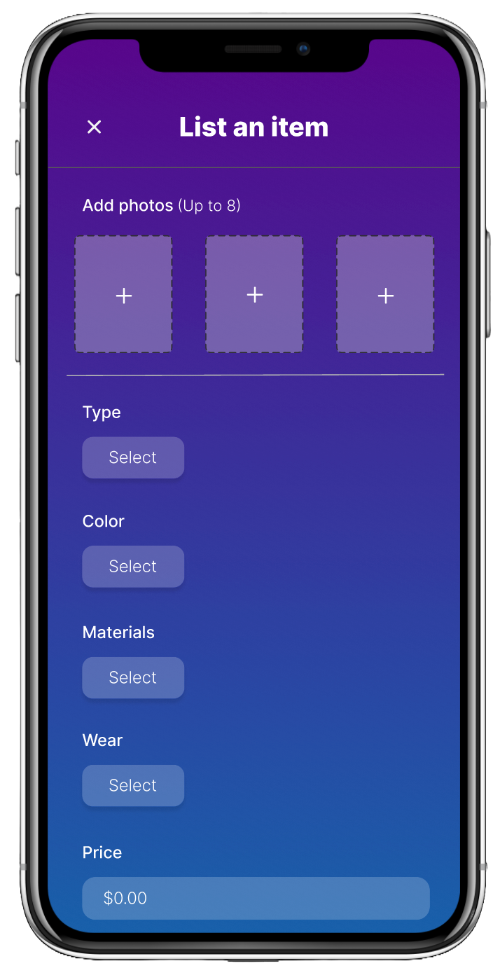 Early Green Bean ordering flow sketch